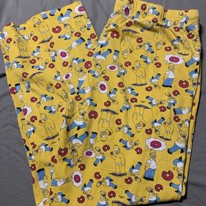 Simpson universal studios pajama pants